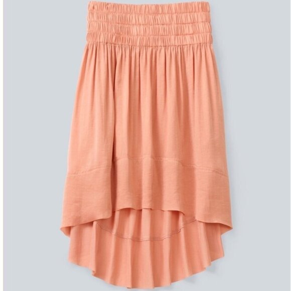 Aritzia Wilfred La Tour Skirt Draped High Lo High Waisted Birch Size XS - Picture 13 of 16